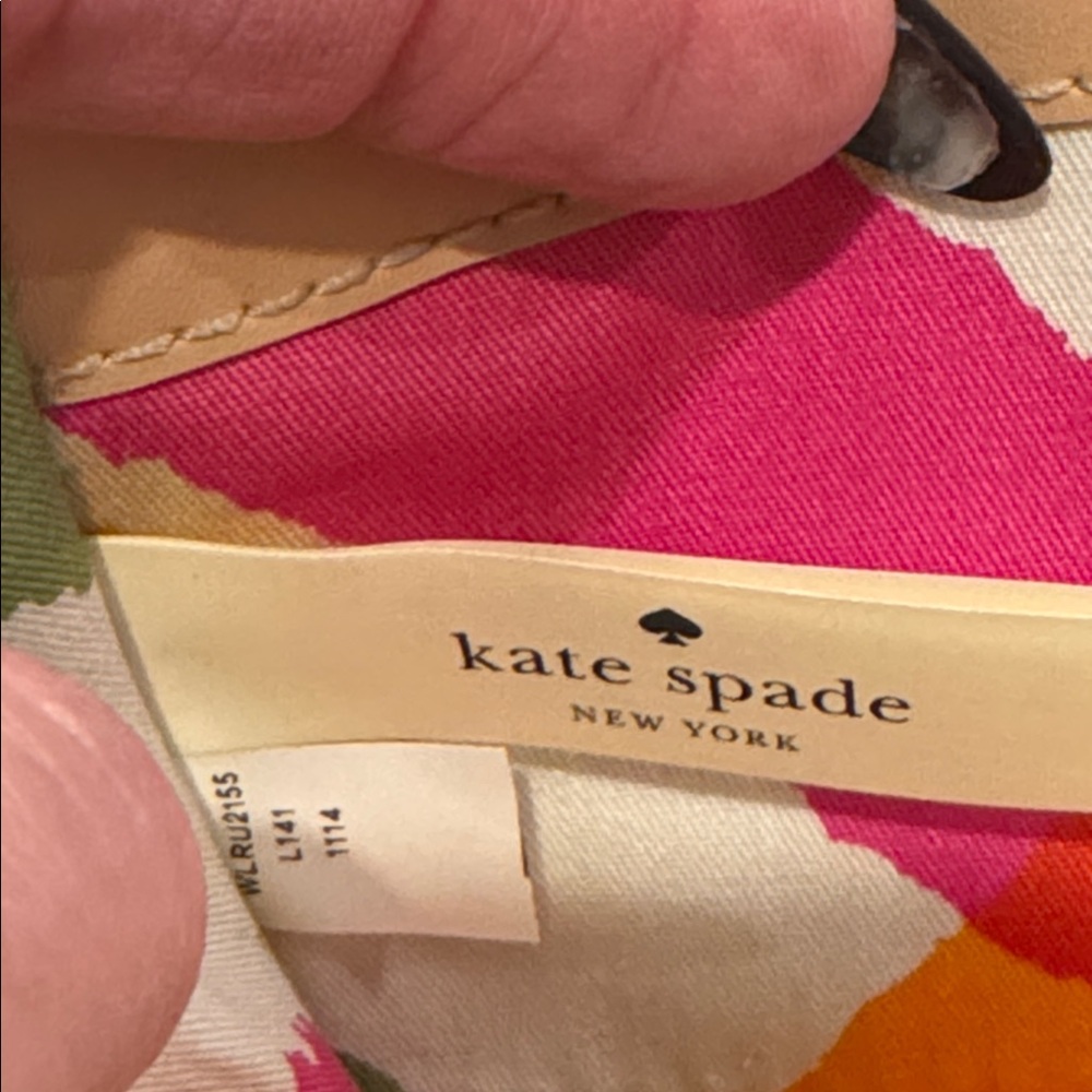 KATE SPADE NEW YORK Royal Blue Large Zip Wallet - Picture 8 of 15